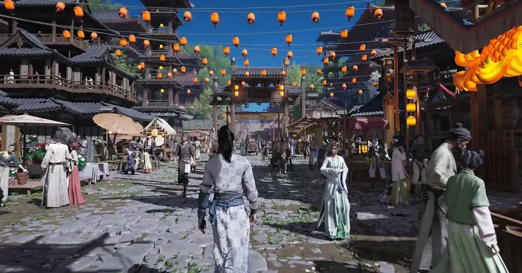 Open-World ของ Where Winds Meet